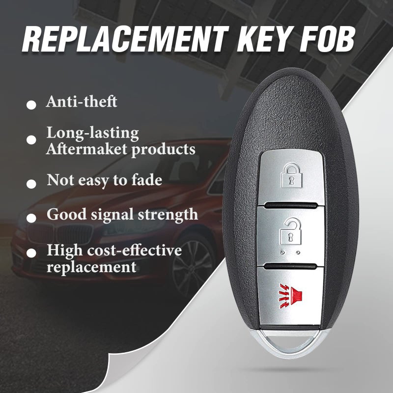 Keymall keyless Entry Remote car Key fob Replacement for for Nissan Cube Juke Leaf Quest CWTWB1U808 315MHz - Image 4